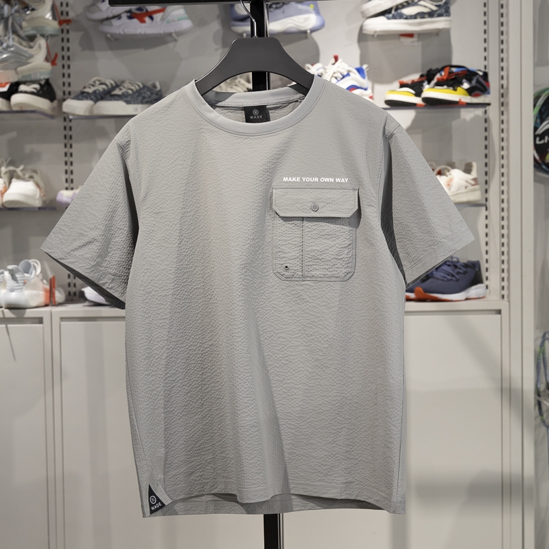 李宁短袖男子冰感舒适运动衫