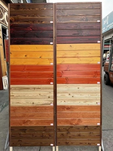 彩色桑拿板护墙板纯实木免漆扣板桑拿板吊顶阳台樟子松防腐木原木