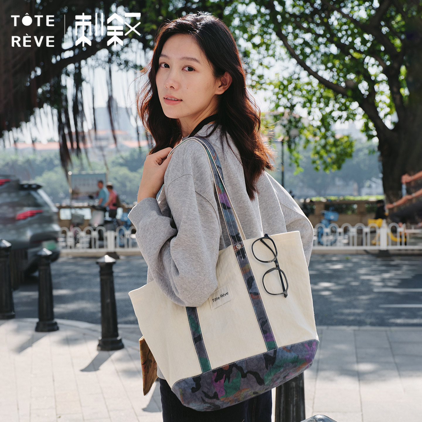 TetoReve刺叙小众帆布包秋冬款