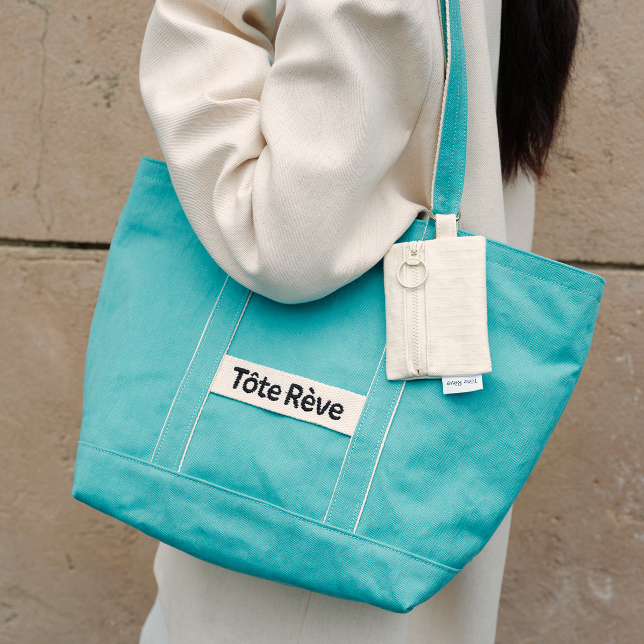 TetoReve刺叙休闲通勤托特包