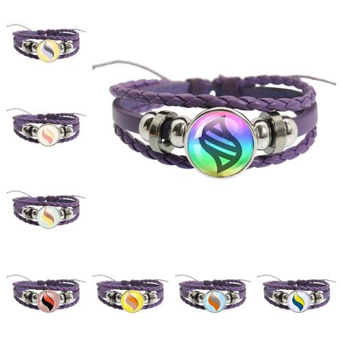 跨境热销宝可梦超进化石皮绳按扣手链艾路雷朵沙奈朵pokemon