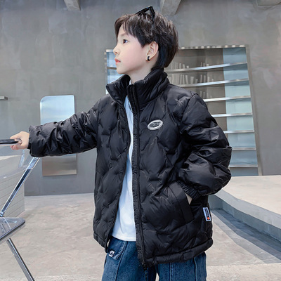 男童羽绒内胆校服神器轻薄2024冬装新款儿童装冬季加厚外套秋冬款