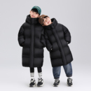 儿童长款 过膝羽绒服男女宝宝九成品衣皮外套翻新定制加工加厚童装