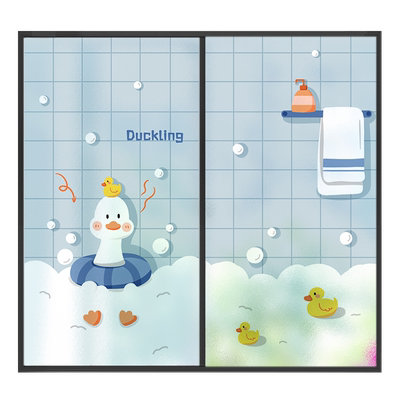 浴室玻璃门贴纸防走光防窥隐私膜