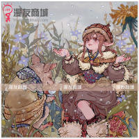 Manyou In-Stock [Limited Edition of the first 200 author-signed versions + Shan Hai Jing Postcards + Seals] Official free Shipping. A collection of illustrations by the upstart illustrator Colloki in "Star Constellation", featuring a retro art painting and copying tutorial thumbnail 5