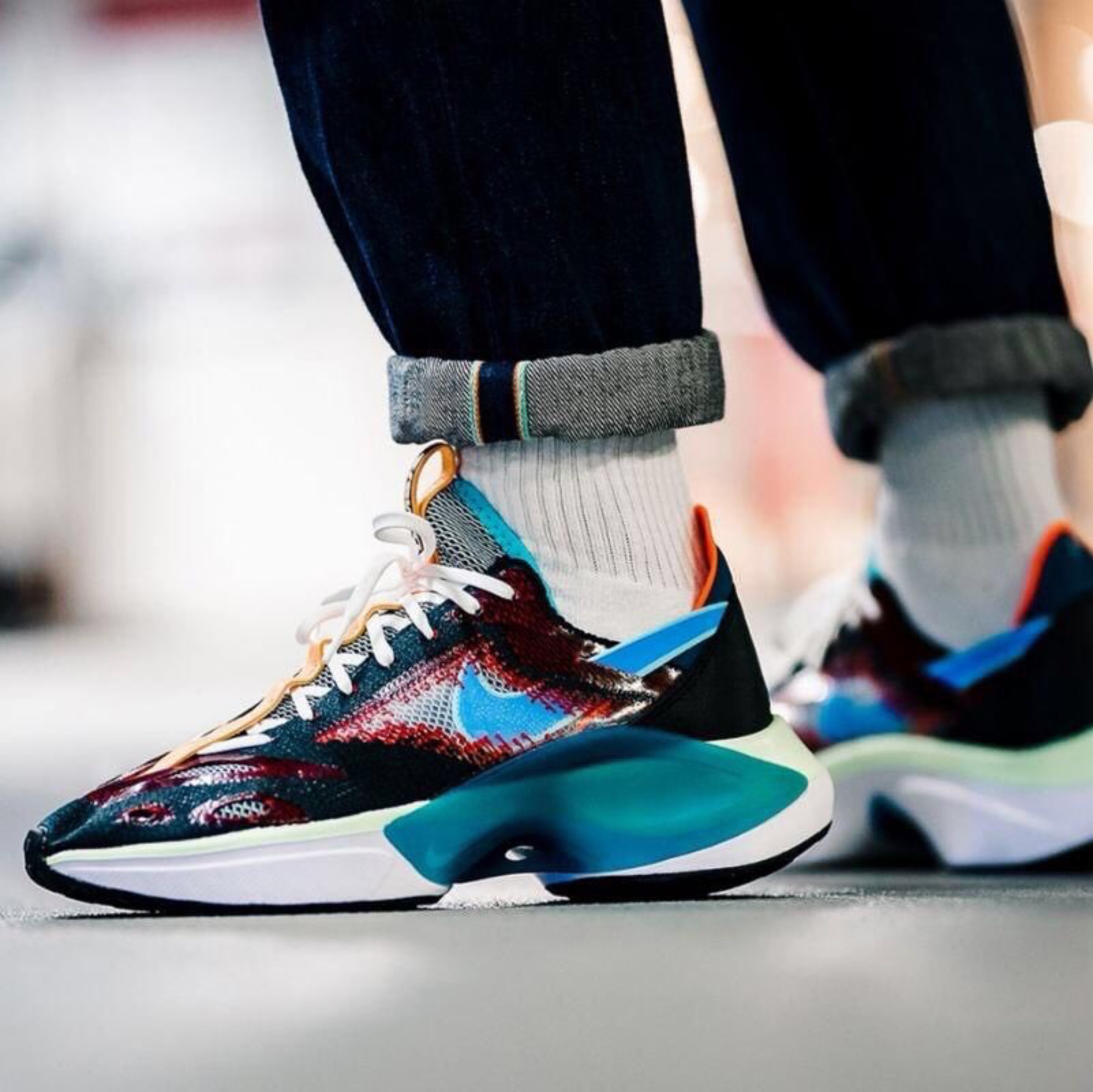 复古增高气垫缓震休闲百搭老爹鞋