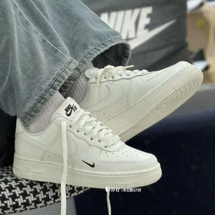 Nike耐克AF1空军一号黑白白绿低帮经典休闲运动板鞋FN7807 HF4864