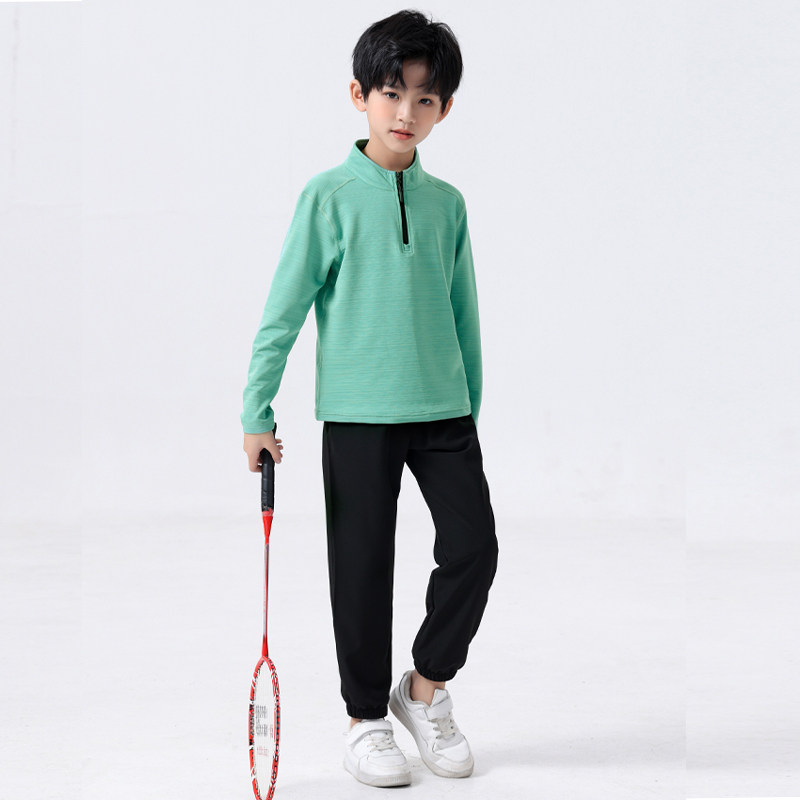 GILE男童秋装套装洋气中大童秋季衣服春秋款男孩运动跑步两件套潮