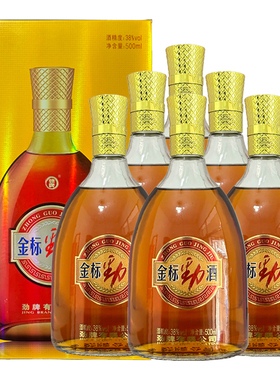 劲牌劲酒 中国劲酒金标38度500ml*2瓶/6瓶包邮配制酒劲牌礼盒