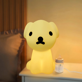 小夜灯卧室睡眠床头伴睡台灯可爱卡通男女孩儿童房遥控插电落地灯