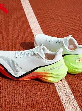 安踏马赫6代跑步鞋男鞋专业缓震跑鞋中考体测训练运动鞋112615583