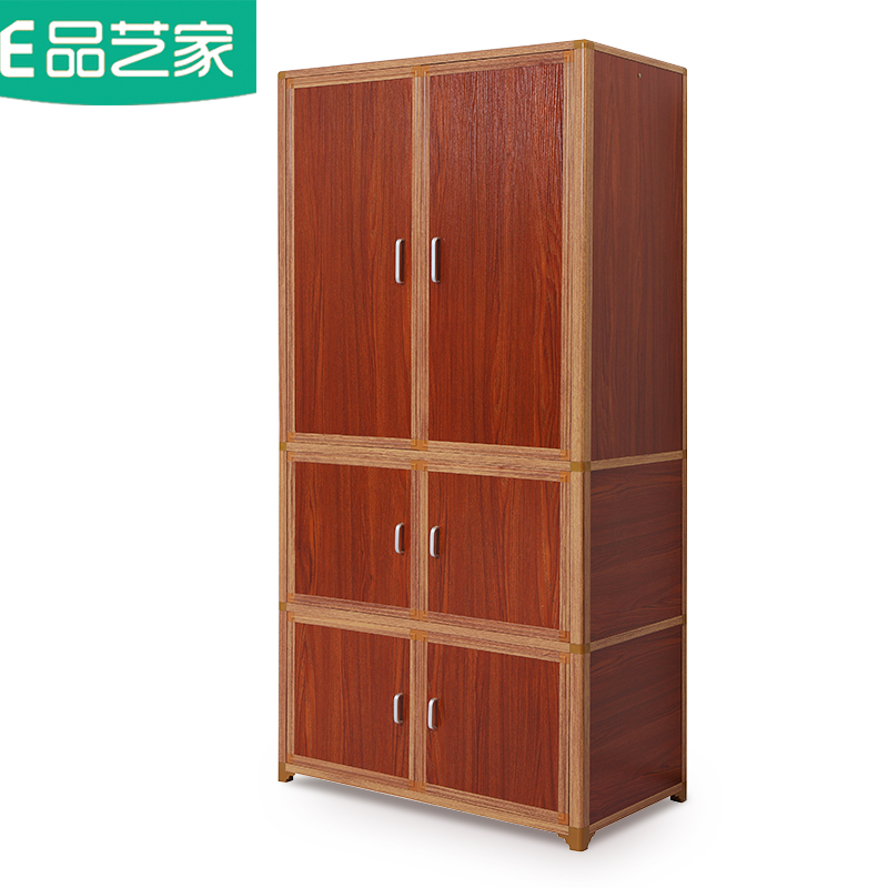家用简易衣柜出租房收纳柜组装