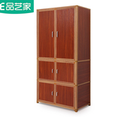 家用简易衣柜铝合金框架衣柜出租房用卧室衣橱大容量收纳衣物柜