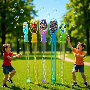 华彩泡泡棒 疯狂动物城周边玩具户外带水发货泡泡器