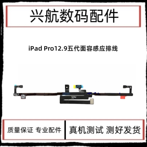 适用平板iPad Pro12.9五代A2378面容感应排线 A2461光感排线A2379