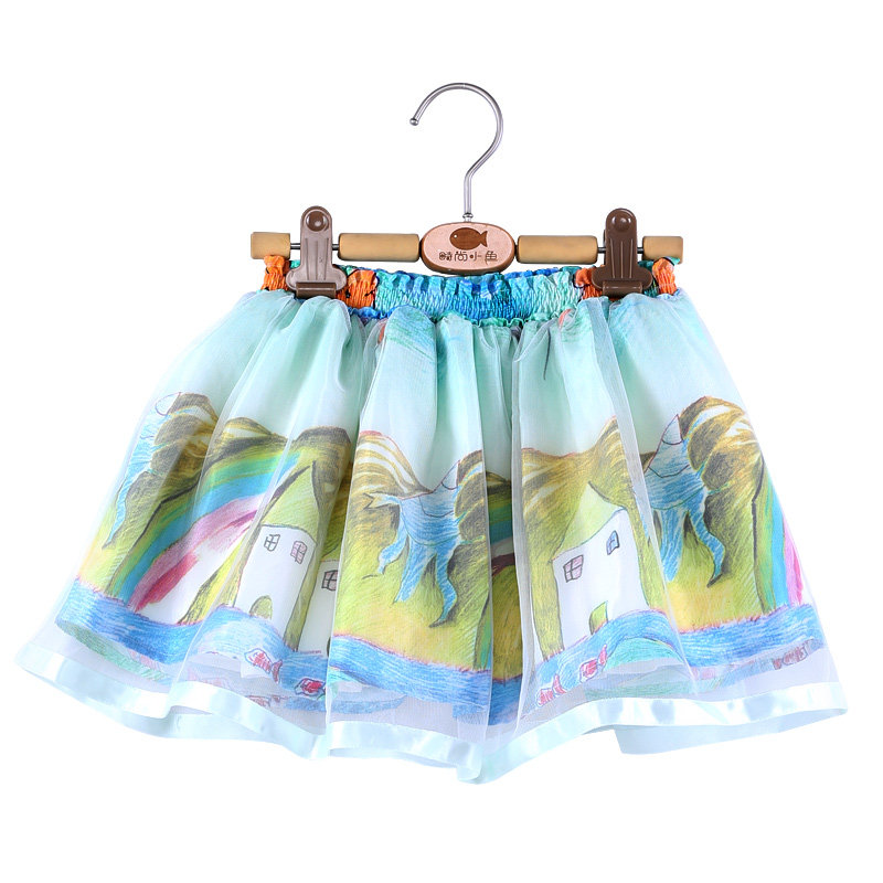 Jupe fillette SSXIAO YU en polyester - Ref 2053134 Image 4