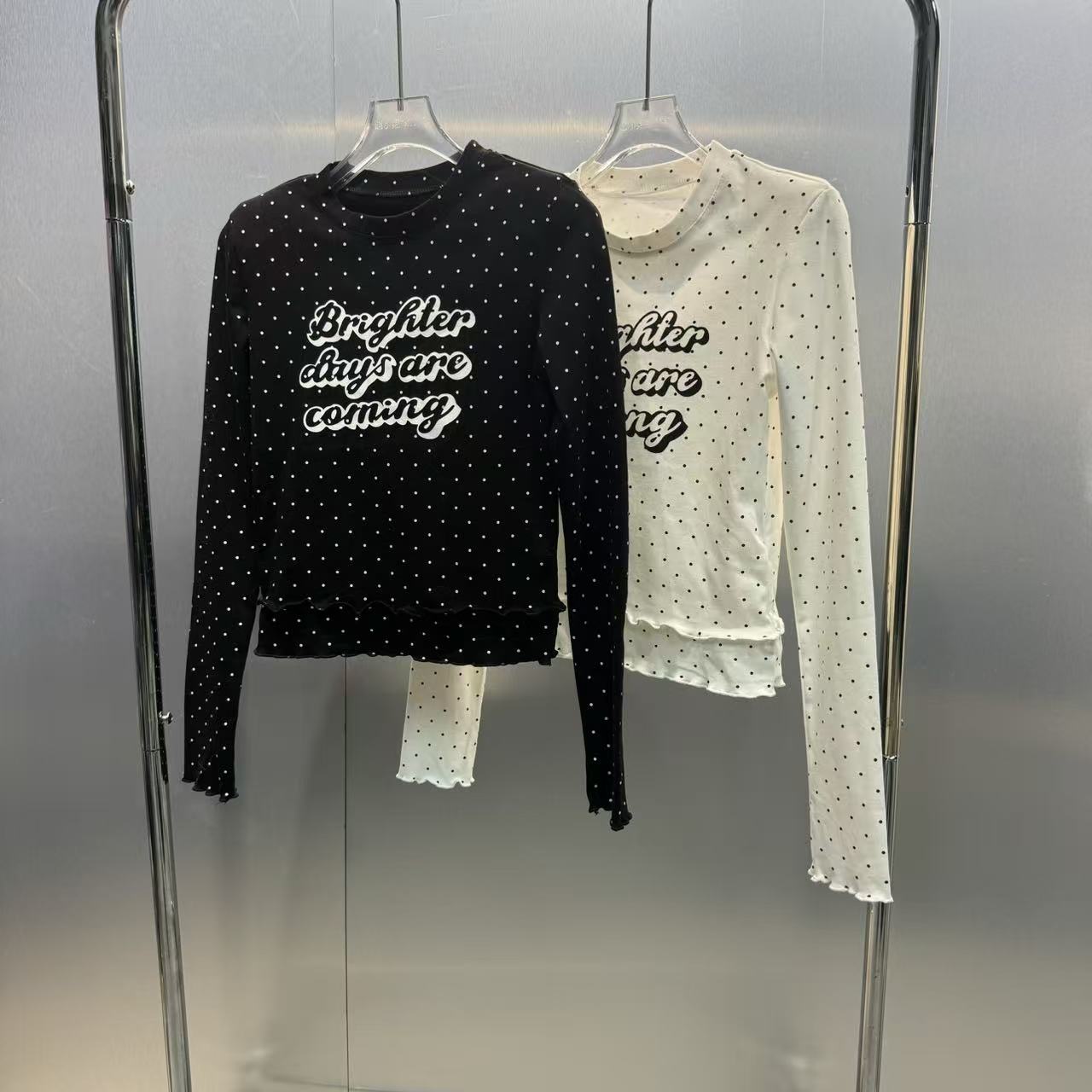 2025冬季新款y2k风波点T恤