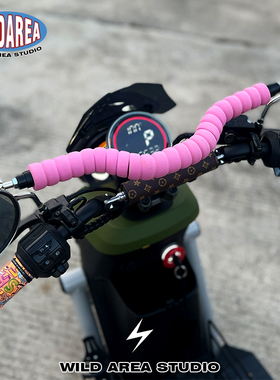 适用小牛UQI+ U2 U1祖玛UBE九号F系电动车改装扩展杆儿童防撞扶手