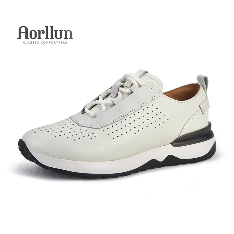 镂空透气轻便男士运动休闲鞋