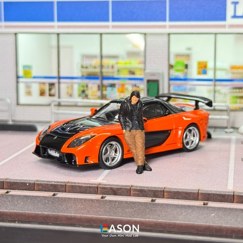 TM164RX-7Veilside合金车模
