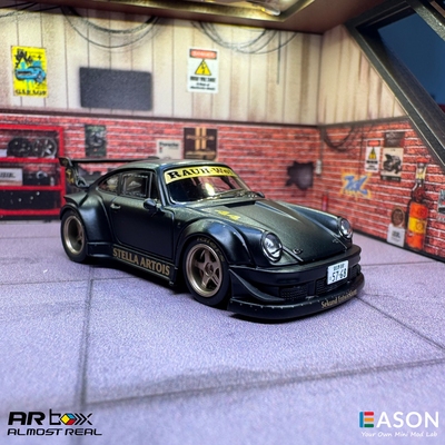164ARRWB930黑金合金车模