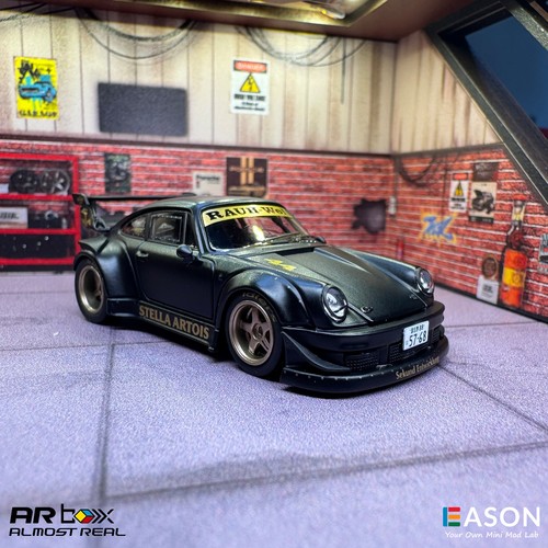 164ARRWB930黑金合金车模