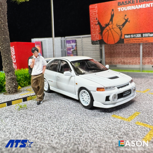 ATS164三菱EVO系列开盖版车模