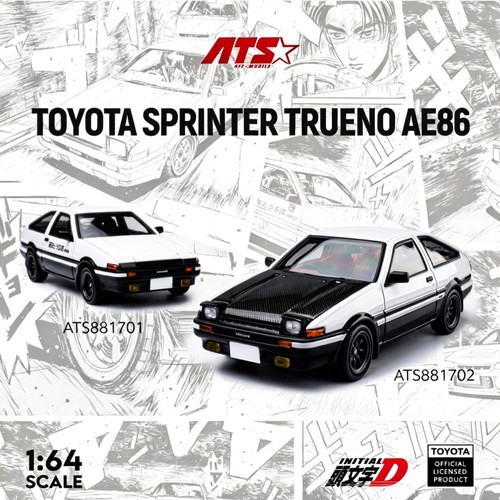 ATS164丰田AE86合金车模