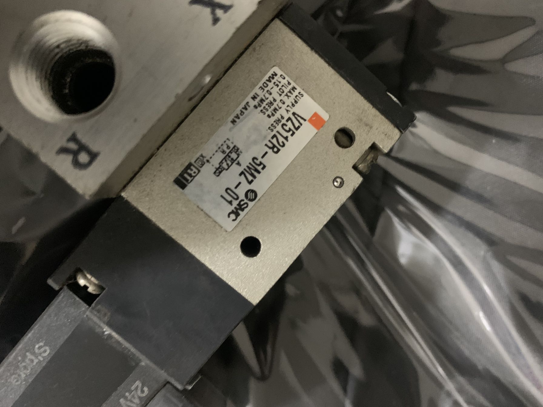 smc日本拆机电磁阀