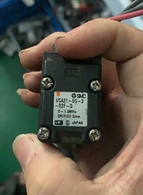 SMC VCA21-5G-3-02F-q 电磁阀 原装正品 9新拆机