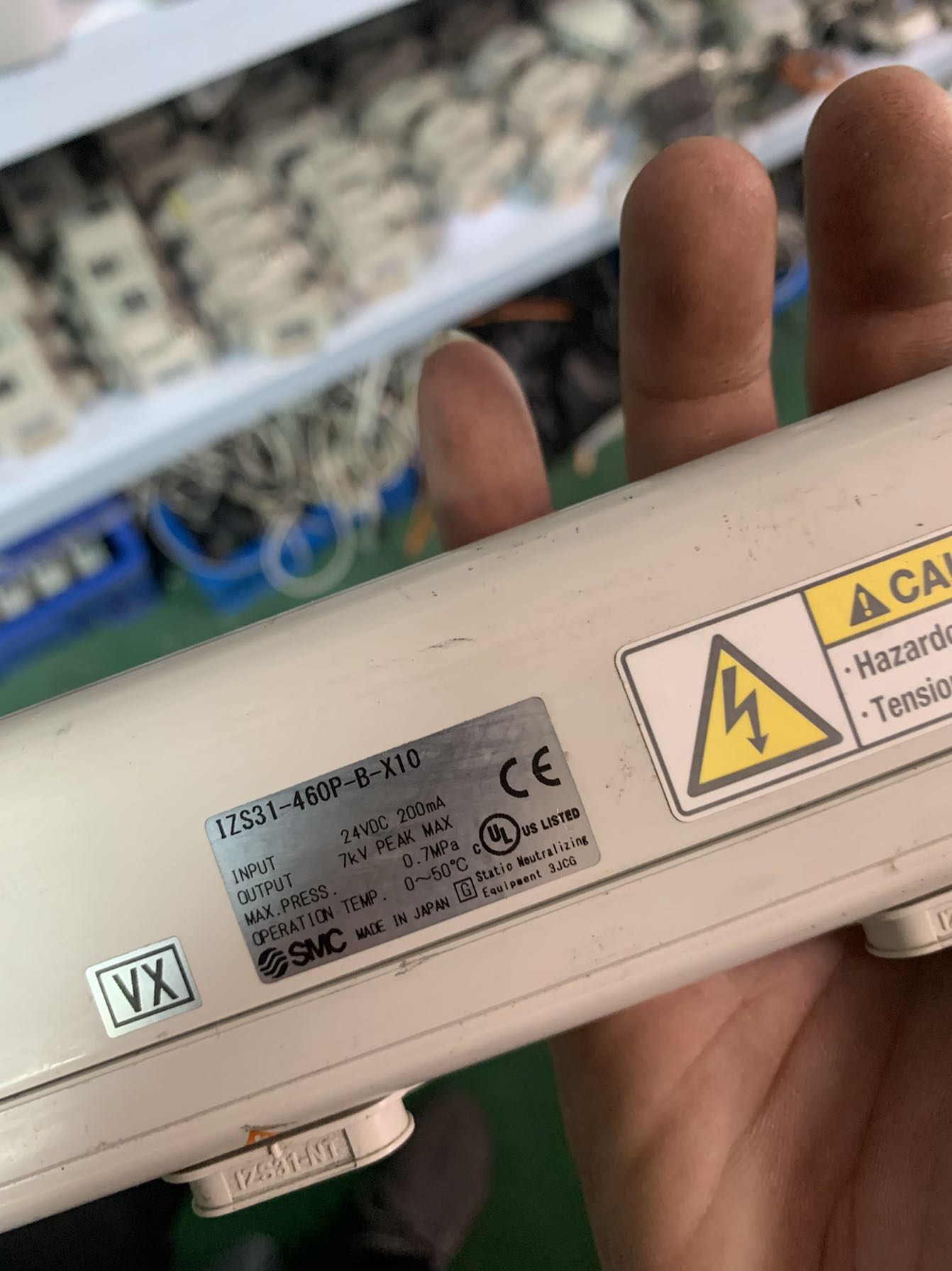 SMC IZS31-460P-B-X10 静电发生器 原装拆机