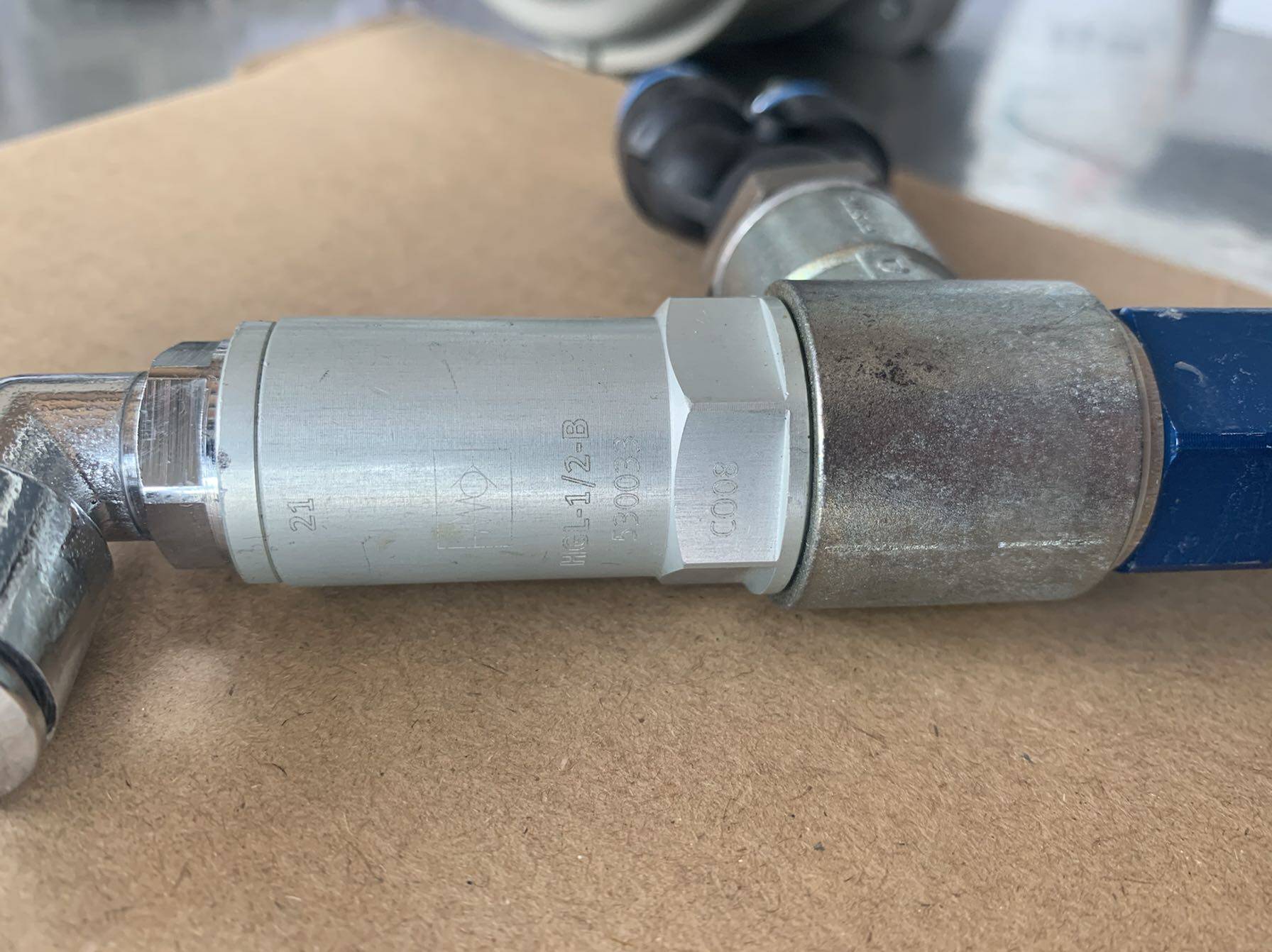 festo hgl-1/2-b 530033 先导式单向阀 原装正品 95新