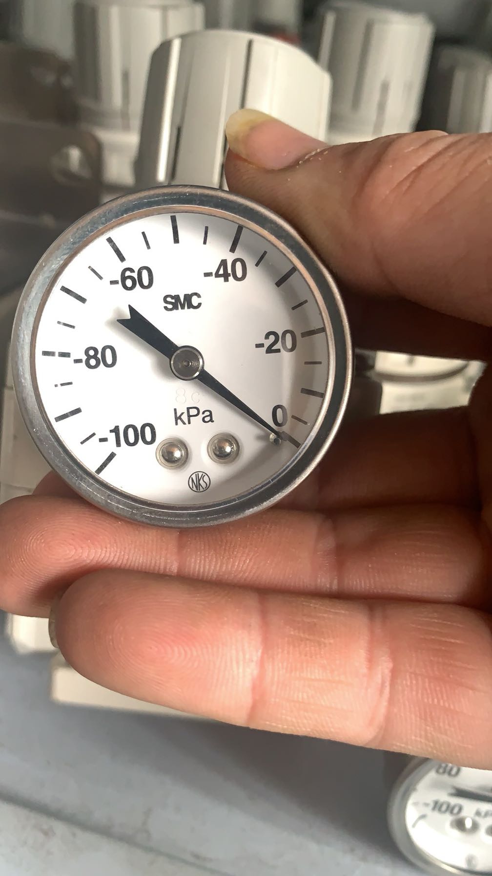SMC 真空调压阀 压力表 负压表 原装正品