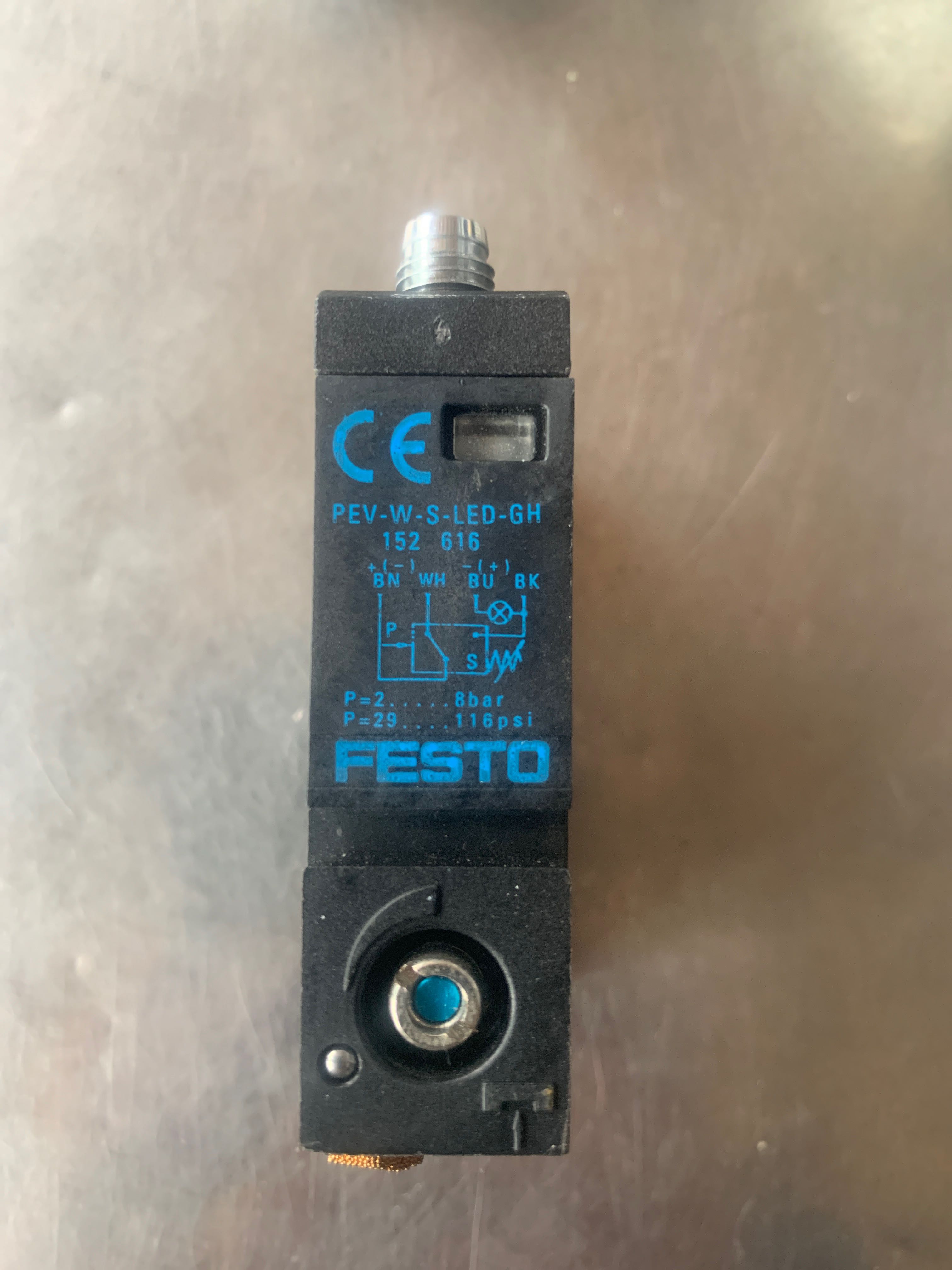FESTO PEV-W-S-LED-GH 压力开关 152616 原装正品配件