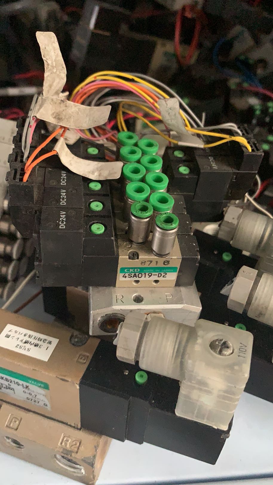 CKD 4SA019-D2 4SA029-D2电磁阀原装正品进口拆机