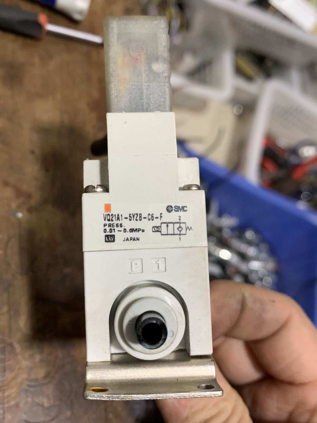 smc进口拆机两通阀