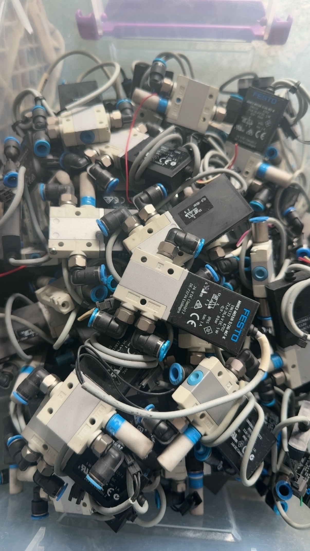 FESTO MHE2-MS1H-3/2G-M7-K 196133电磁阀 原装正品 拆机件