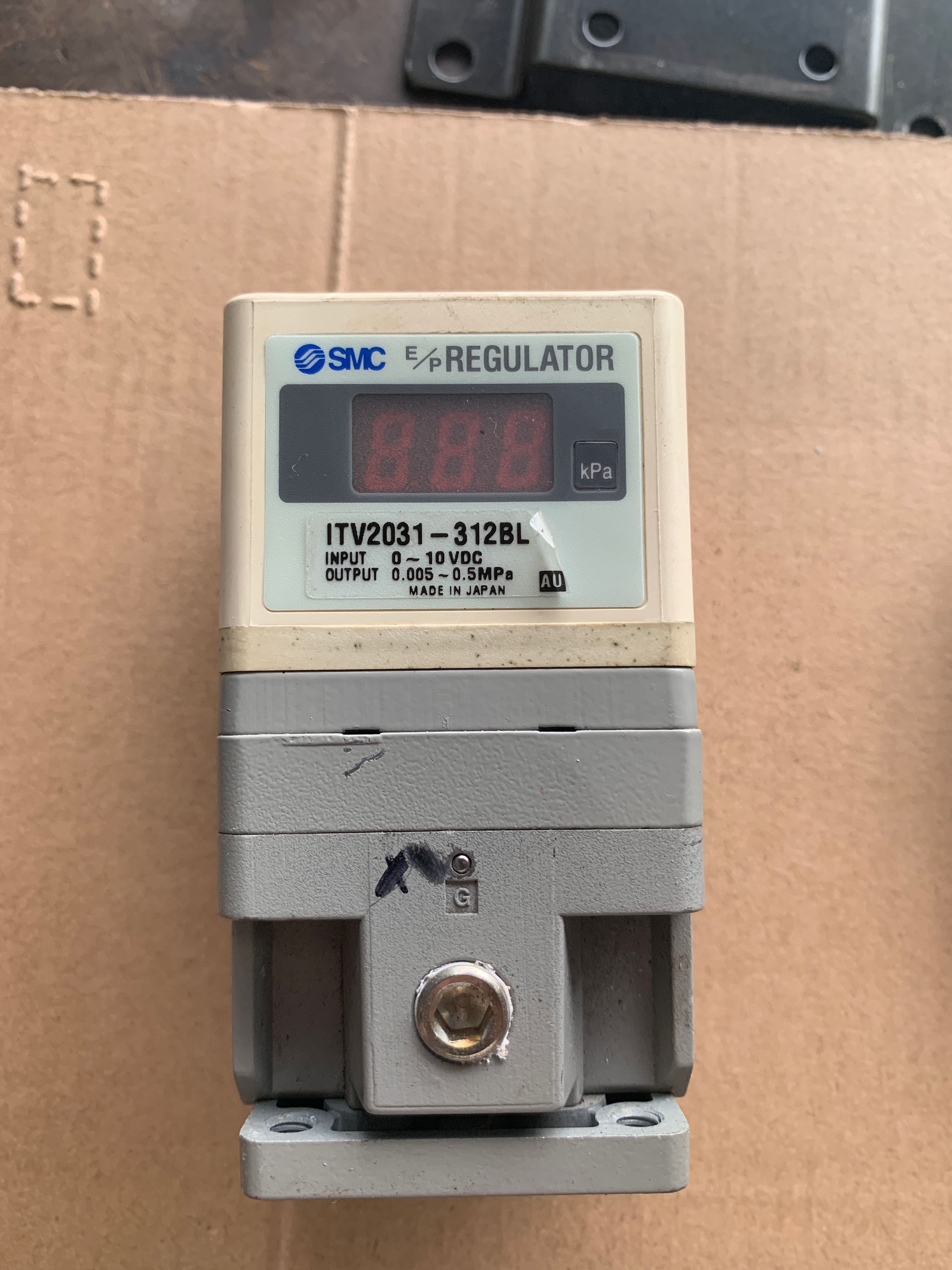 SMC ITV2031-312L 比例阀 正品拆机 性能包好 12伏电源