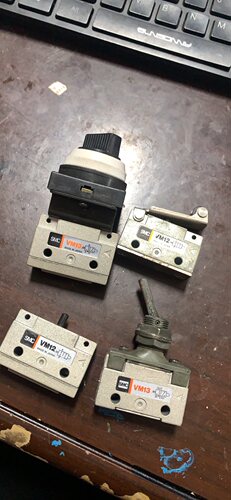 smc按钮拆机开关阀