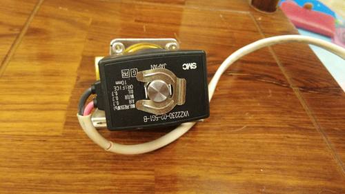SMC VXZ2230-02-5G1-B电磁水阀 液体阀 气阀 原装进口拆机件