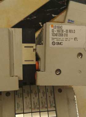 SMC US16642 US16643阀岛 特价出售 全新 外表稍微有磕碰 特价卖
