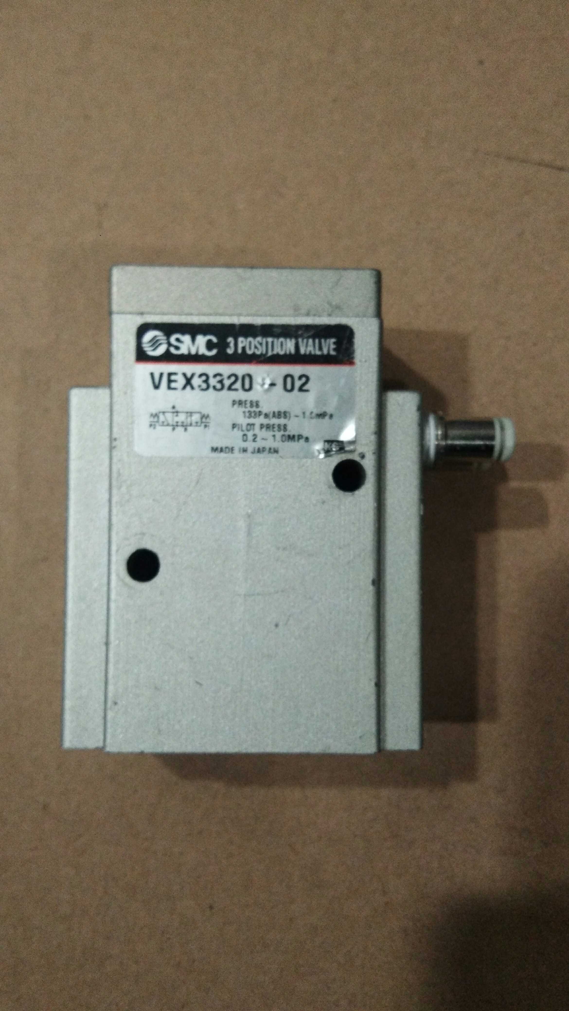 SMC VEX3320-02 气孔阀 三通气孔阀 2分口径 原装拆机件