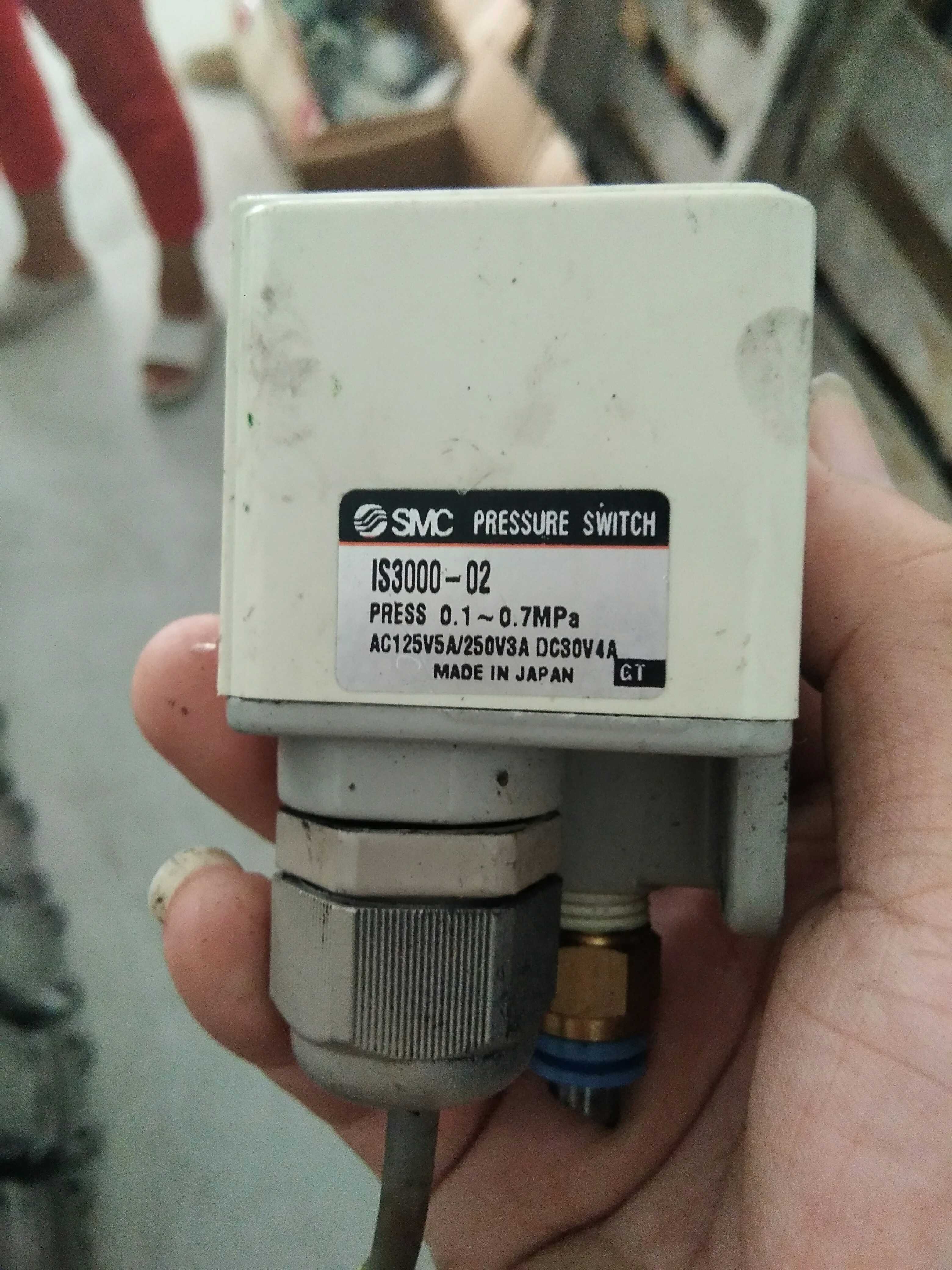 SMC IS3000-02压力开关 压力传感器 带表指针 原装进口拆机件