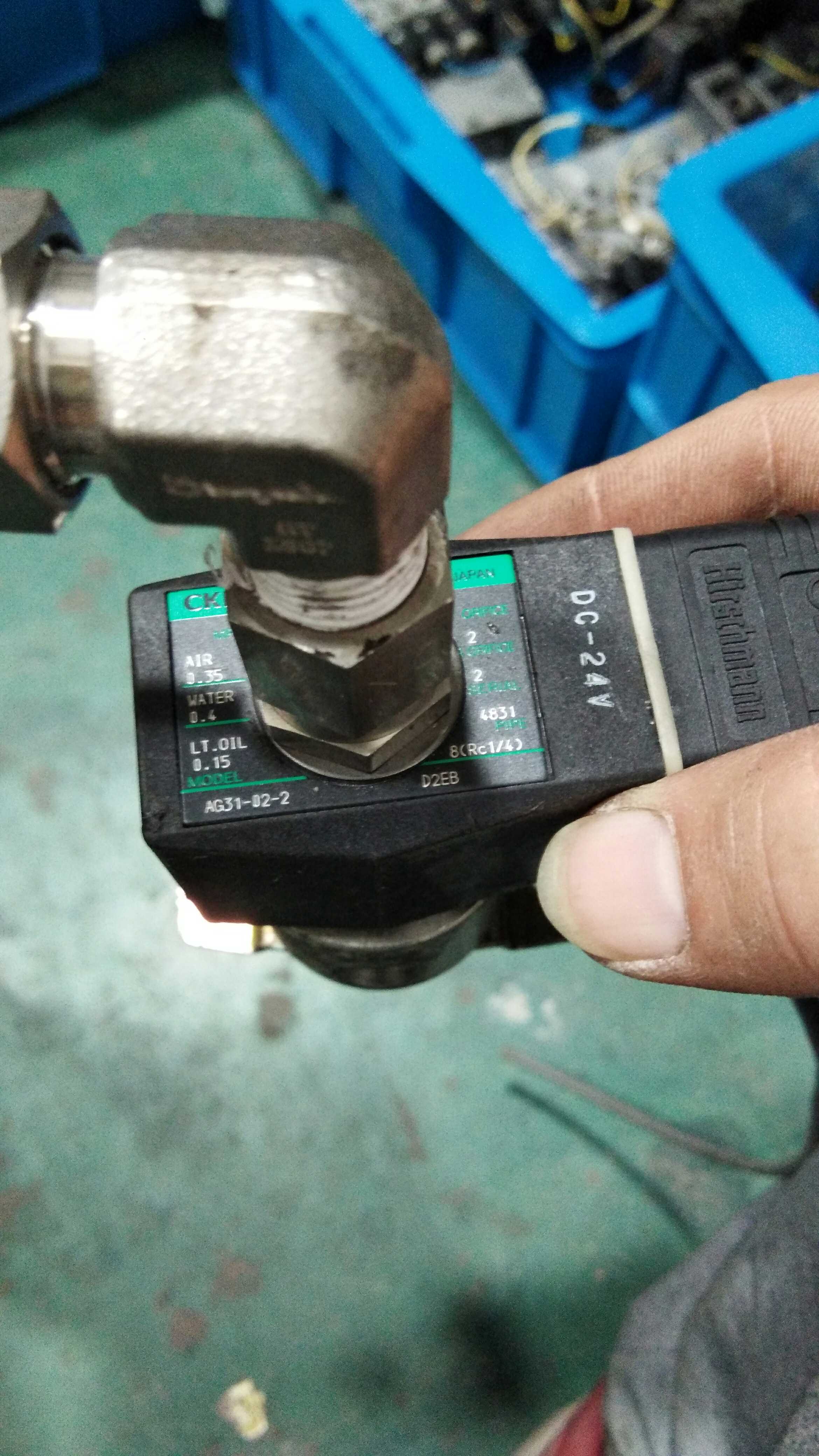 CKD AG31-B2-2 电磁阀 先导式 DC24V  原装拆机 包好