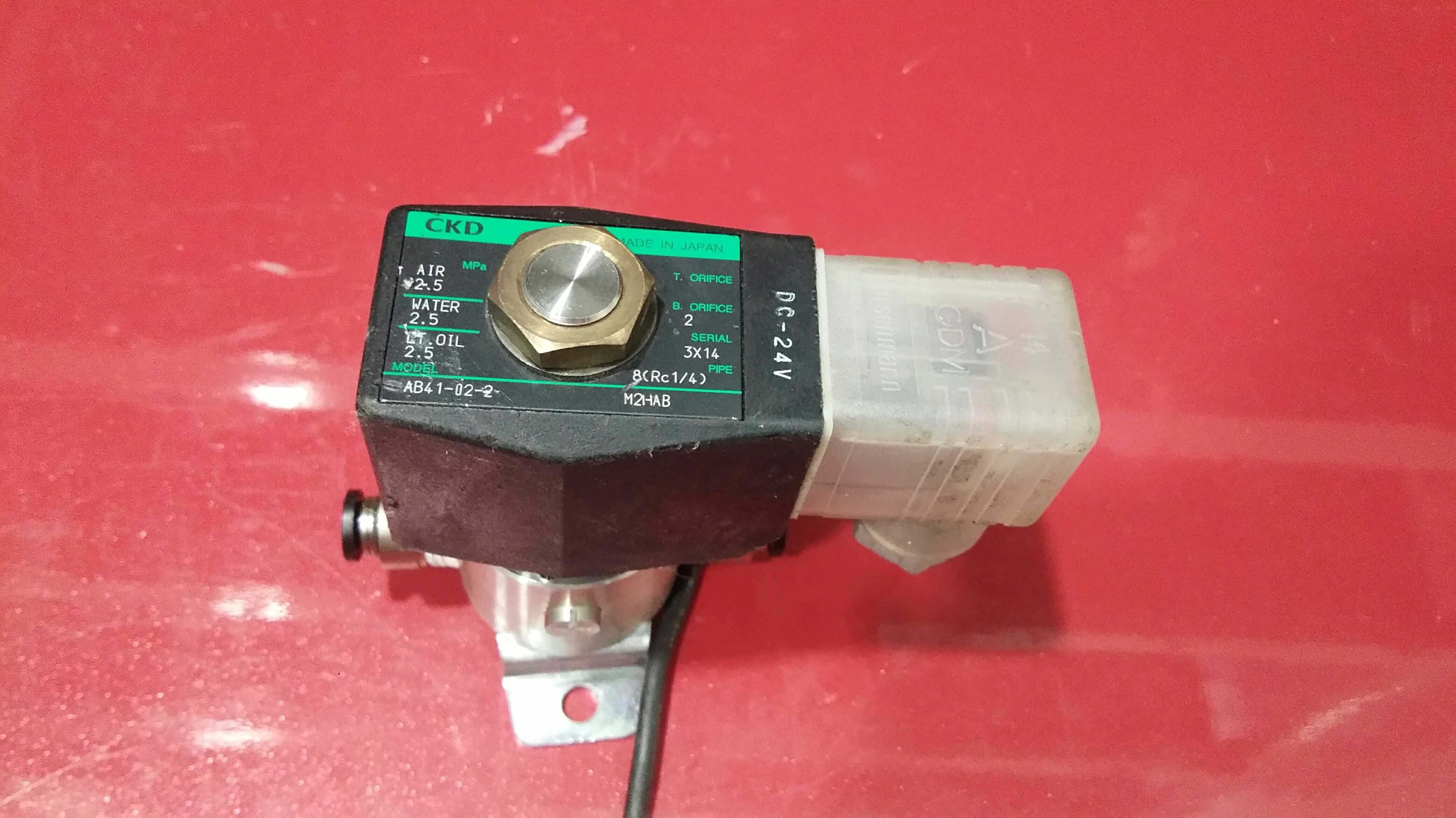 ckd电磁阀高压进口拆机件