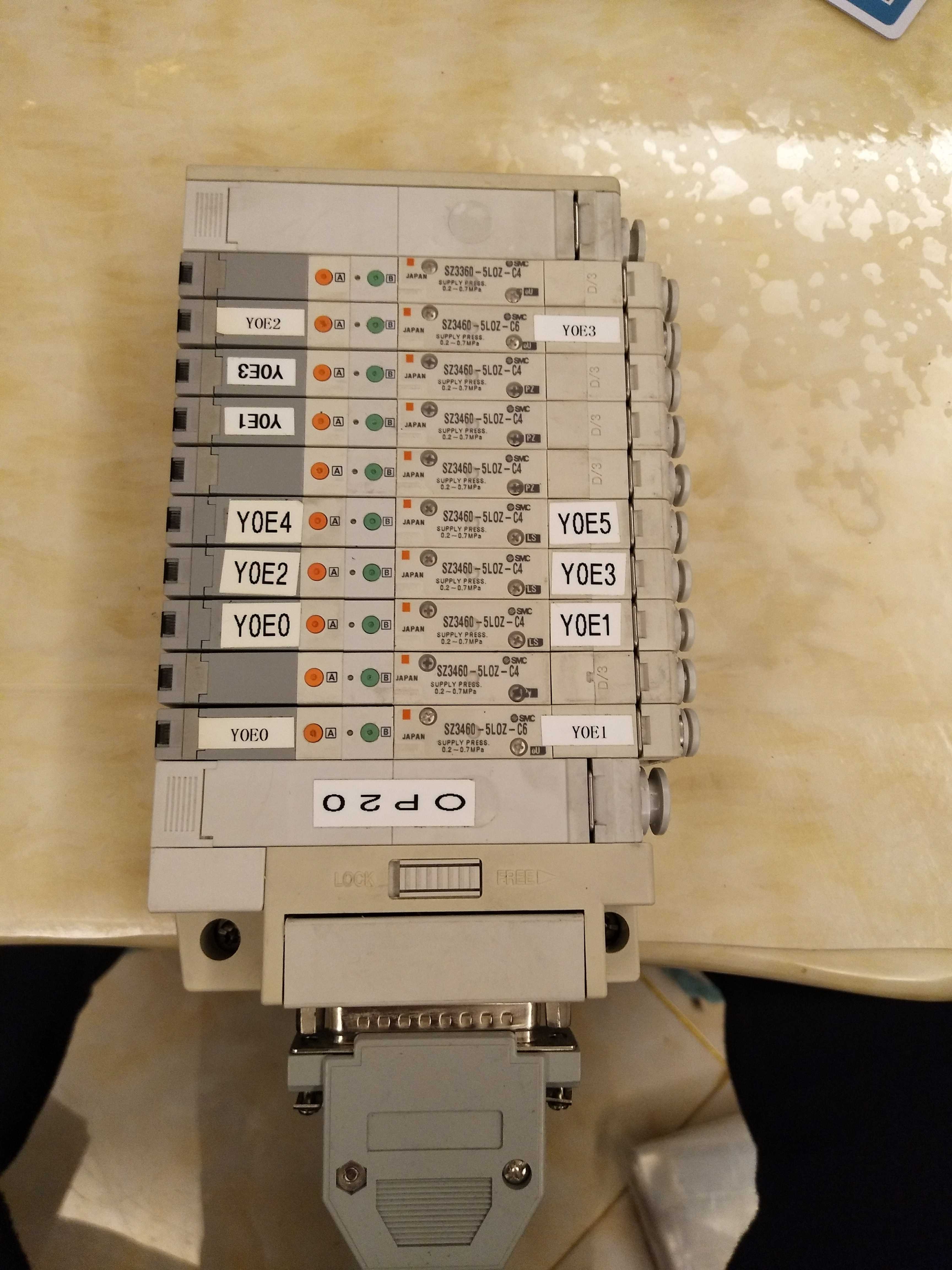 包邮 现货 SMC SZ3460-5L0Z-C4 C6 电磁阀 日本进口 原装拆机