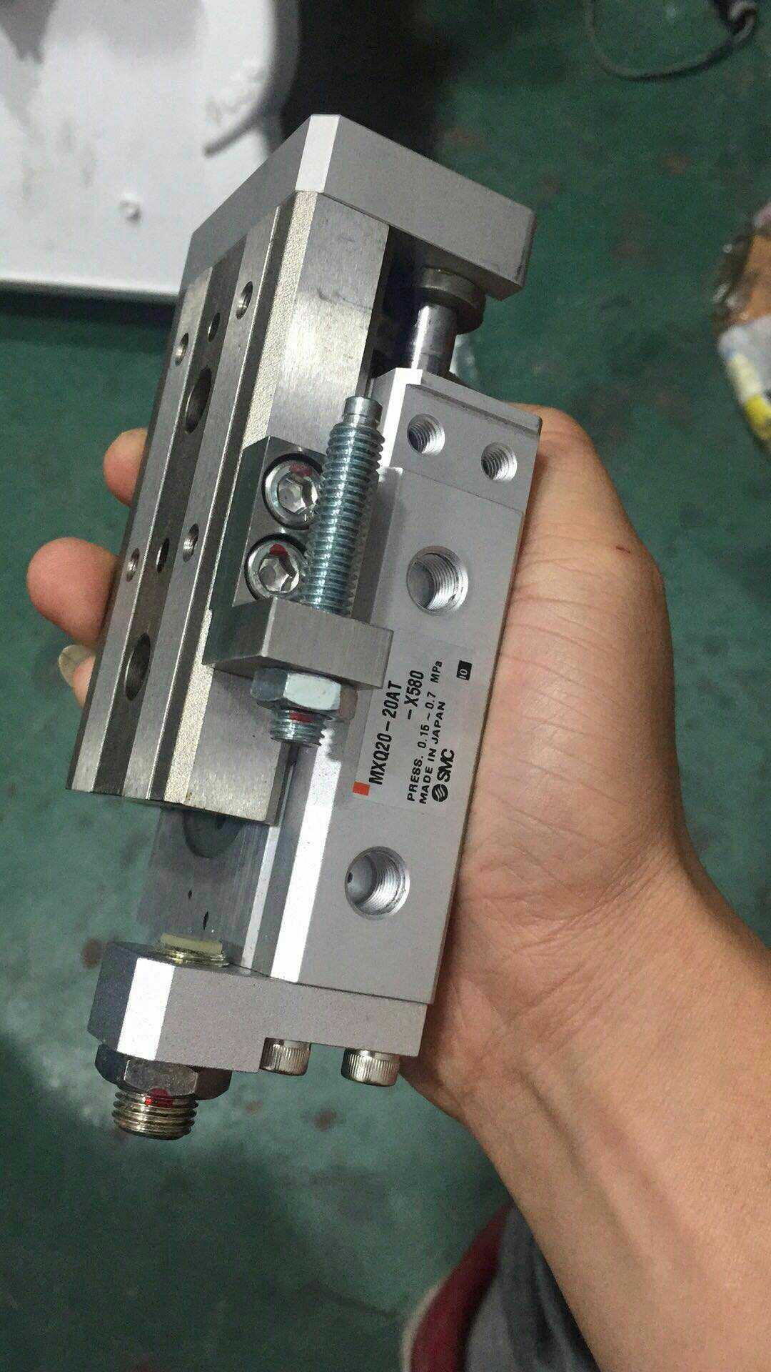 SMC MXQ20-20T滑台气缸 原装进口拆机件 9.5成新