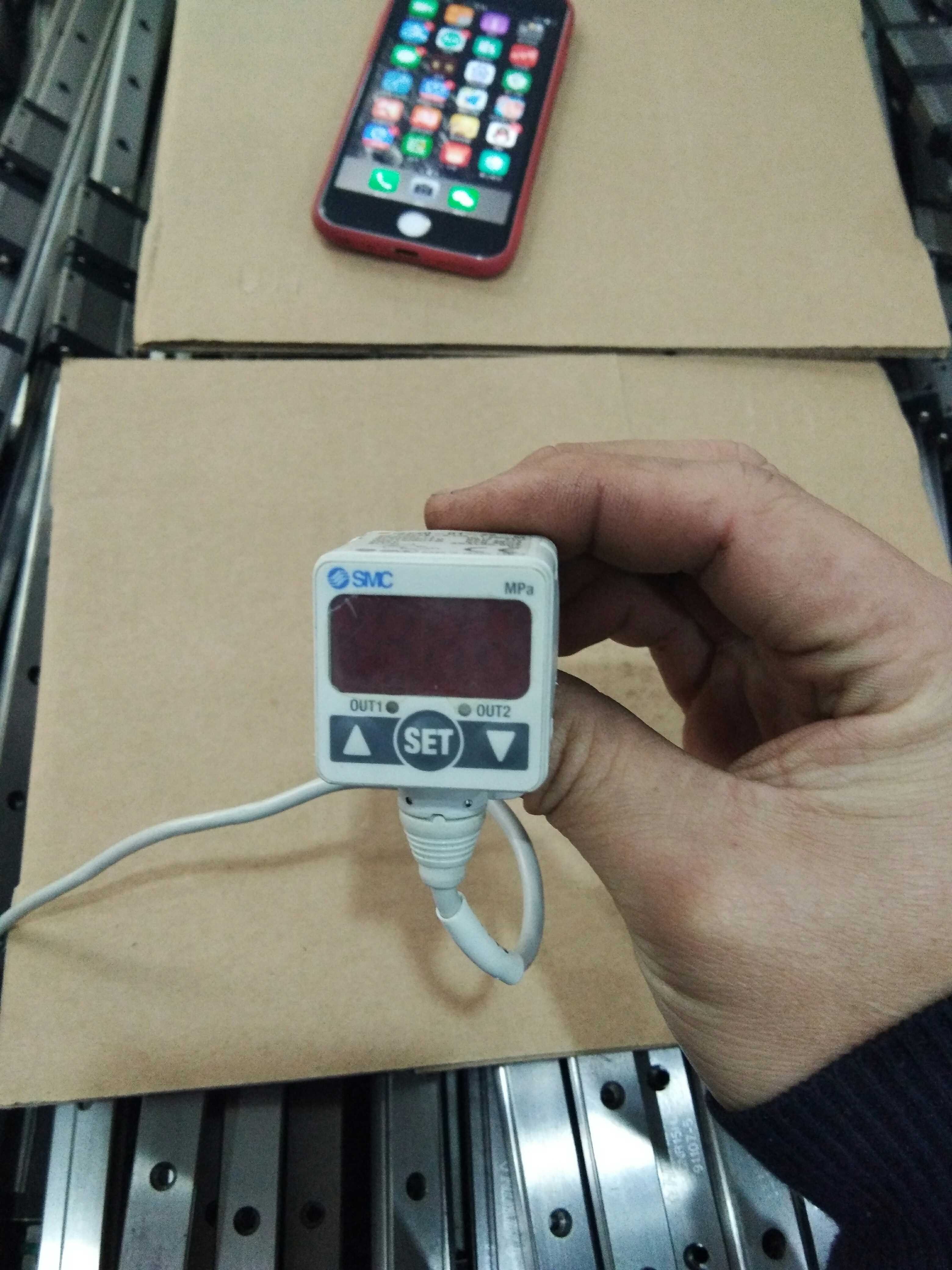 进口 SMC ISE40-01-22-M高精度压力开关 数显压力传感器 成色新