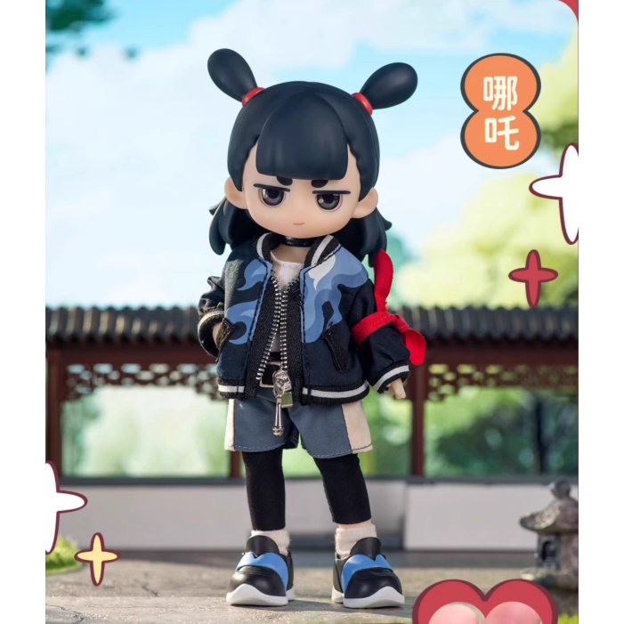 SIMONTOYS罗小黑战记2联名12分BJD关节可动玩偶系列盲盒手办摆件