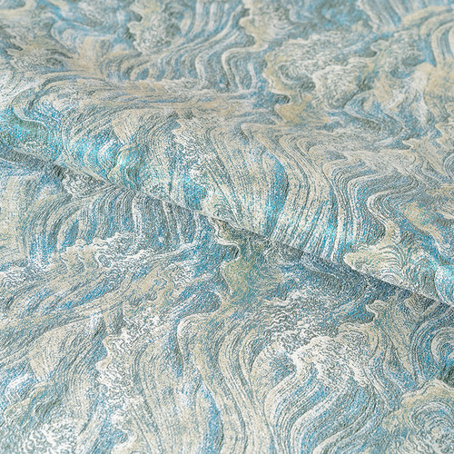 仿宋锦海浪高山手工包国风汉服